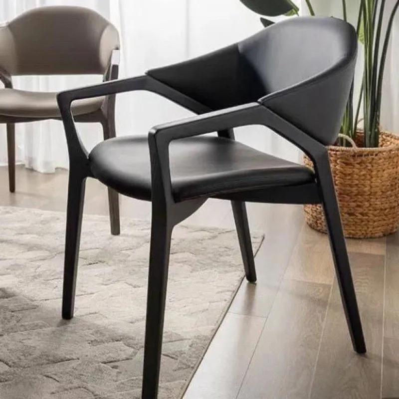 Italian Light Luxury Designer Chair Icochair Italian Dining Chair Home Minimalist Solid Wood Chair Leather Armchair Fashionable
Italian Light Luxury Designer Chair Icochair Italian Dining Chair Home Minimalist Solid Wood Chair Leather Armchair Fashionable