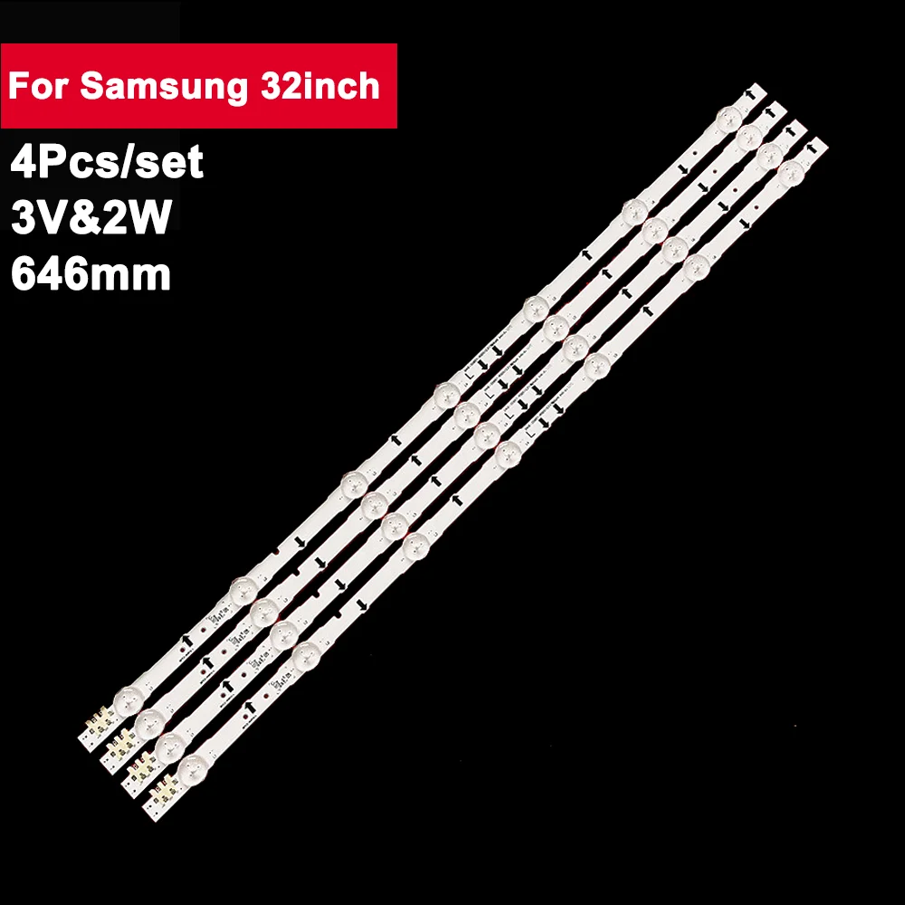4pcs TV LED Backlight Strip For D4GE-320DC1-R2/2014SVS32FHD UA32H5500A UW32h4000 UE32j5500AK 32H5000 UE32J5500 HG32NE478
4pcs TV LED Backlight Strip For D4GE-320DC1-R2/2014SVS32FHD UA32H5500A UW32h4000 UE32j5500AK 32H5000 UE32J5500 HG32NE478