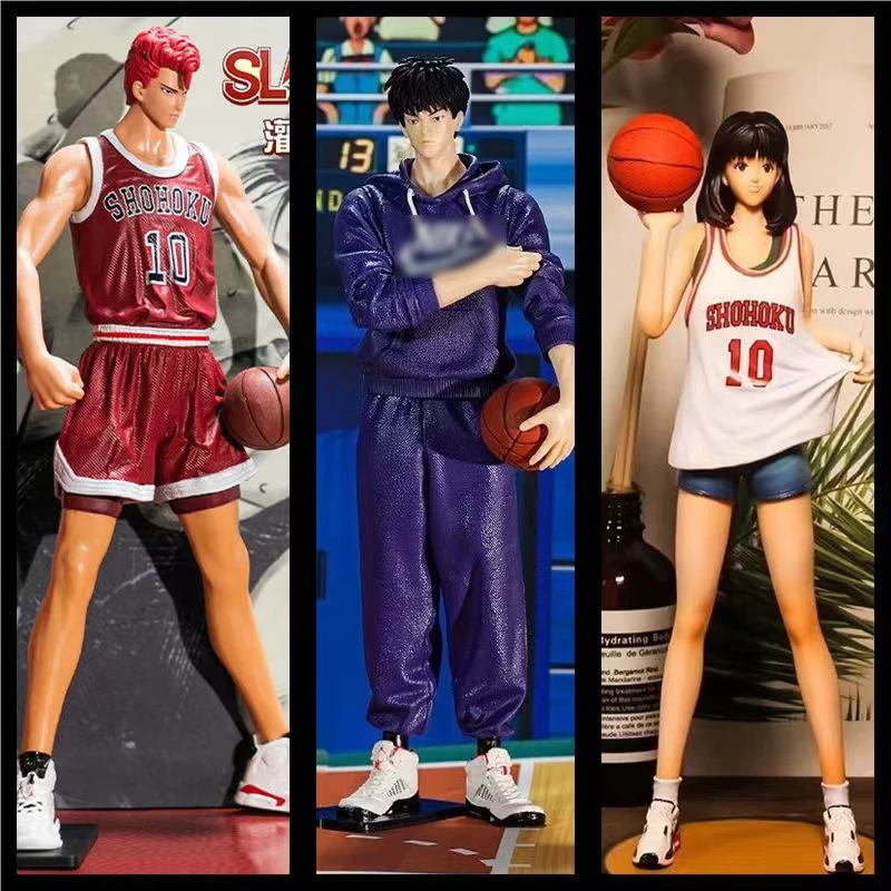 30cm Big Anime Slam Dunk Sakuragi Hanamichi / Kaede Rukawa PVC Action Figure Collection Model Toy
30cm Big Anime Slam Dunk Sakuragi Hanamichi / Kaede Rukawa PVC Action Figure Collection Model Toy