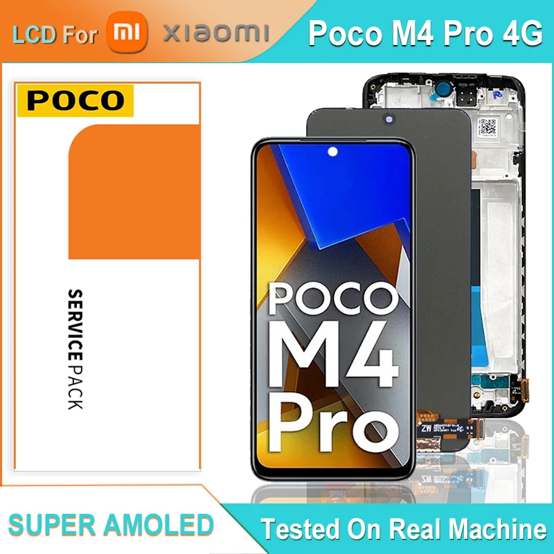 ЖК-дисплей 6,43 "для Xiaomi Poco M4 Pro 4G LCD 201117PI 2201117PI 2201117PG, сенсорный ЖК-экран с дигитайзером в сборе для Poco M4 Pro, оригинал
ЖК-дисплей 6,43 "для Xiaomi Poco M4 Pro 4G LCD 201117PI 2201117PI 2201117PG, сенсорный ЖК-экран с дигитайзером в сборе для Poco M4 Pro, оригинал