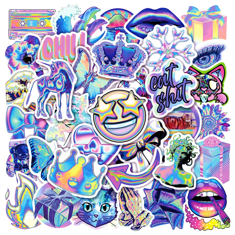 10/30/50PCS Cool Holographic Laser Cartoon Graffiti Stickers DIY Car Bike Travel Luggage Laptop Classic Toy Waterproof Sticker
10/30/50PCS Cool Holographic Laser Cartoon Graffiti Stickers DIY Car Bike Travel Luggage Laptop Classic Toy Waterproof Sticker
