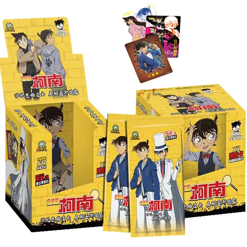 New Detective Conan Collection Cards 20 Packs/ Box Game Card Toys for Kids Child Birthday Gift Figure
New Detective Conan Collection Cards 20 Packs/ Box Game Card Toys for Kids Child Birthday Gift Figure