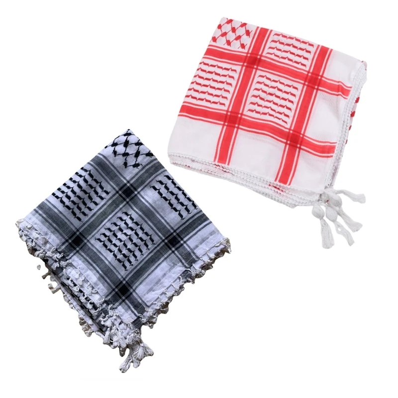 Keffiyeh Scarf Shemagh Desert Keffiyeh for Head Neck Scarf Military Shemagh Desert Scarf Arab Wrap Arab Turban Muslim H
Keffiyeh Scarf Shemagh Desert Keffiyeh for Head Neck Scarf Military Shemagh Desert Scarf Arab Wrap Arab Turban Muslim H