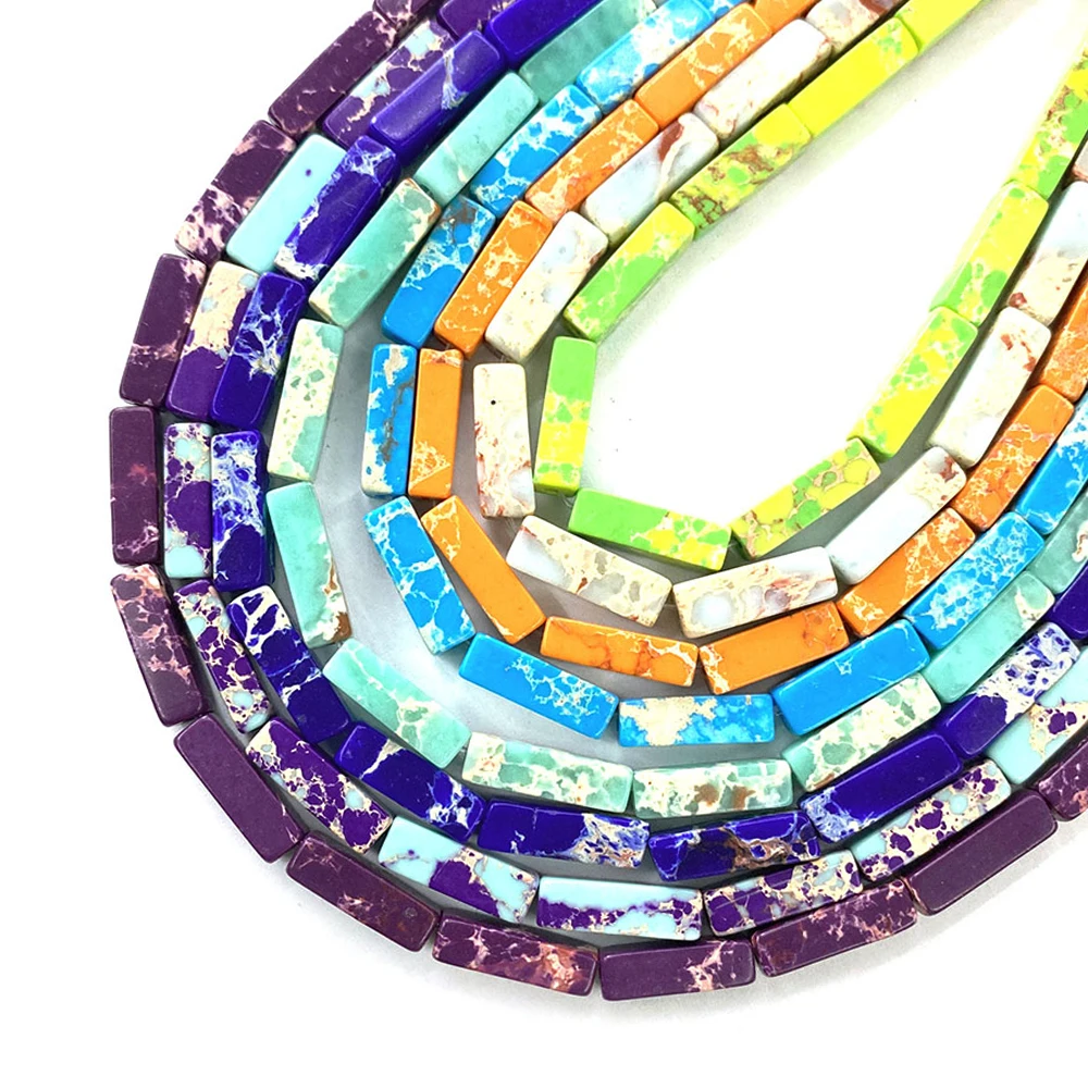 Emperor Stone Square Tube Natural Bracelet Bead Rectangular 4x13mm King Beads for Jewelry Making DIY Necklace Charm
Emperor Stone Square Tube Natural Bracelet Bead Rectangular 4x13mm King Beads for Jewelry Making DIY Necklace Charm