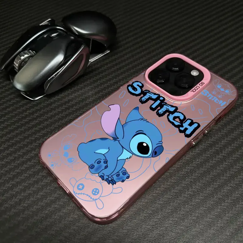 Angel-Stitch Cartoon Coque For Apple iPhone 16e 16 14 15 13 11 Pro Max Case 15 Plus 12 13 Mini 16e Shockproof Phone Cover-Stitch Angel-Stitch Cartoon Coque For Apple iPhone 16e 16 14 15 13 11 Pro Max Case 15 Plus 12 13 Mini 16e Shockproof Phone Cover-Stitch