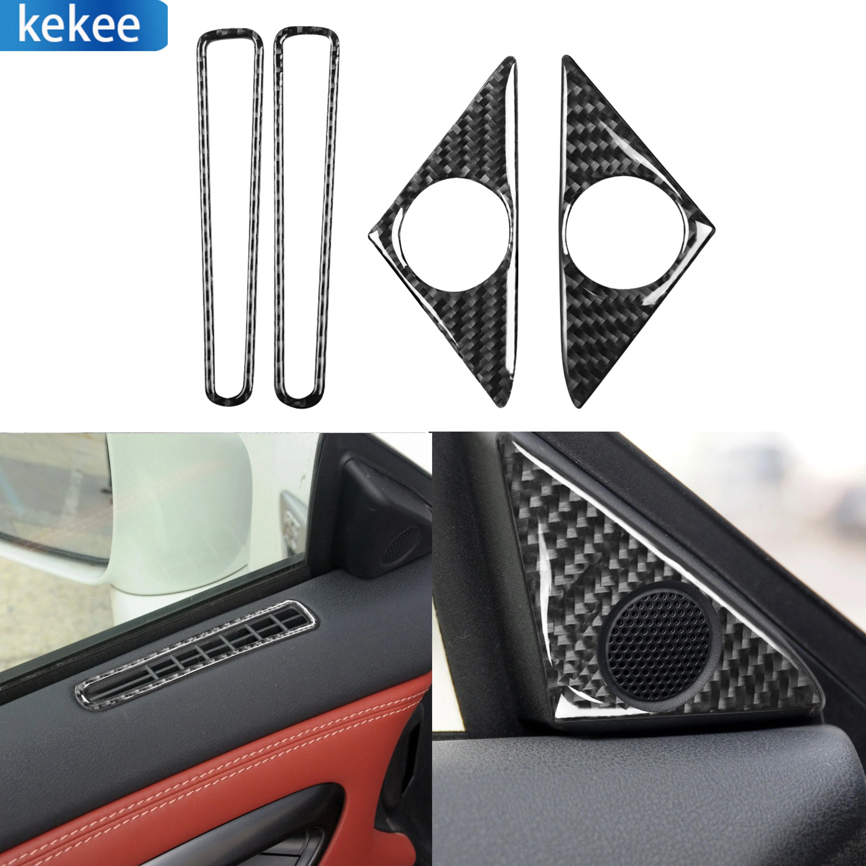 For Nissan GTR R35 2008-2020 Carbon Window Defogger Side Tweeter Accent Sticker Door Air Outlet Frame Cover Trim Set Car Styling
For Nissan GTR R35 2008-2020 Carbon Window Defogger Side Tweeter Accent Sticker Door Air Outlet Frame Cover Trim Set Car Styling