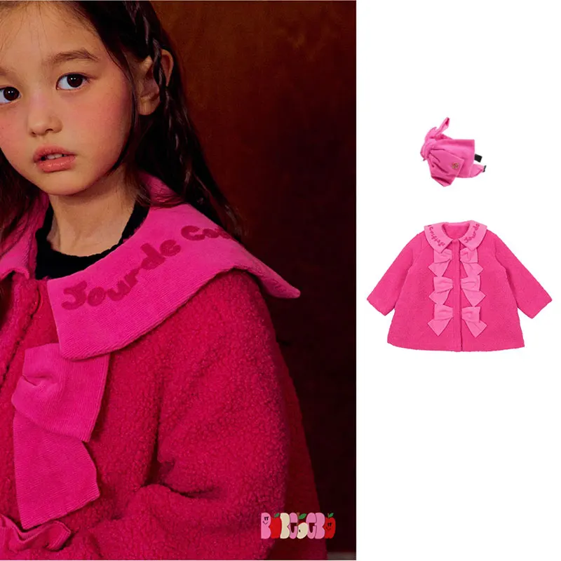 In Stock Girls Jacket 2023 Winter New Pink Lamb's Wool Children Coat Cotton Warm Korean Version Girl's Coat Children's Clothing
In Stock Girls Jacket 2023 Winter New Pink Lamb's Wool Children Coat Cotton Warm Korean Version Girl's Coat Children's Clothing