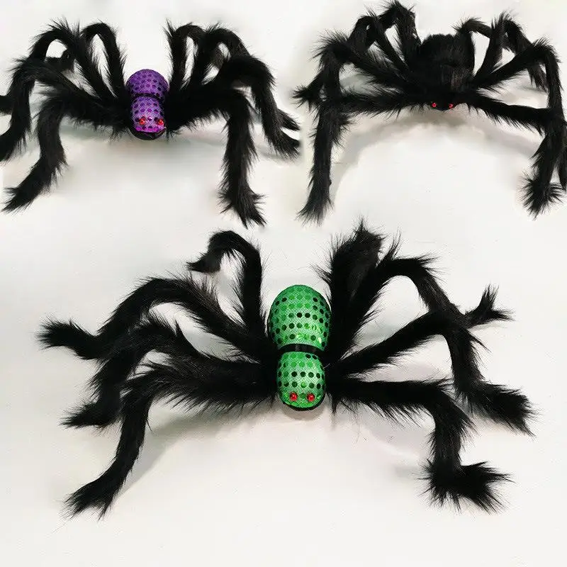 Halloween Spiders Fake Scary Hairy Spider For Halloween Decorations Outdoor Patio Indoor Party Decoration 29.5inch
Halloween Spiders Fake Scary Hairy Spider For Halloween Decorations Outdoor Patio Indoor Party Decoration 29.5inch
