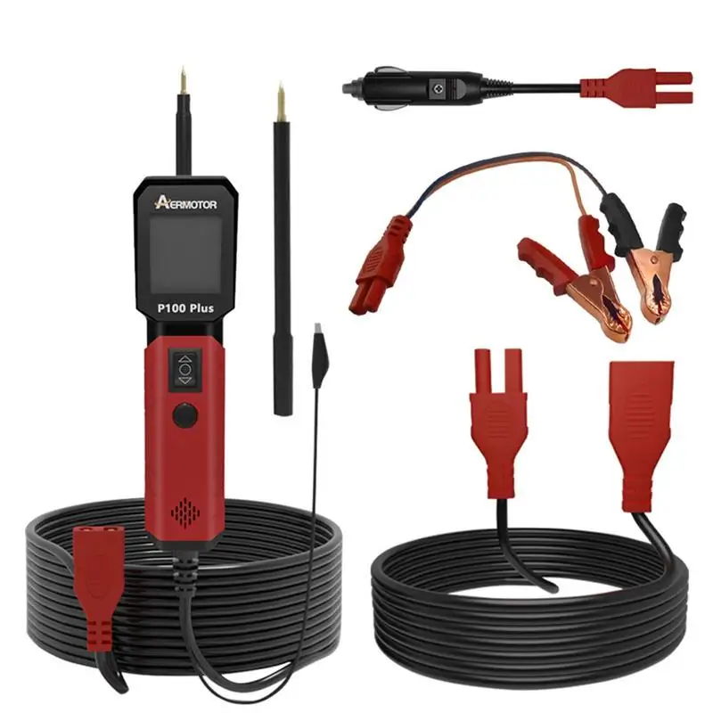 Power Probe Test Light New Automotive Electric Circuit Tester Car Electrical System Tester uilt-in Flashlight Power Circuit Prob
Power Probe Test Light New Automotive Electric Circuit Tester Car Electrical System Tester uilt-in Flashlight Power Circuit Prob