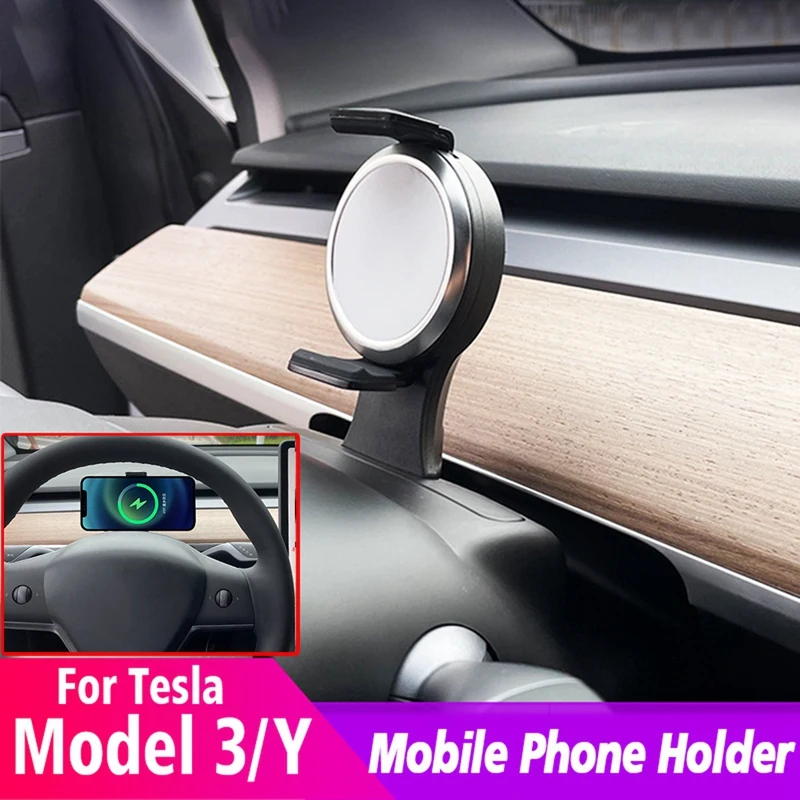 For Tesla Model 3 Y Car 15W Steering Wheel Wireless Charger Phone Panel Fast Wireless Charging Pad Phone Holder Bracket
For Tesla Model 3 Y Car 15W Steering Wheel Wireless Charger Phone Panel Fast Wireless Charging Pad Phone Holder Bracket
