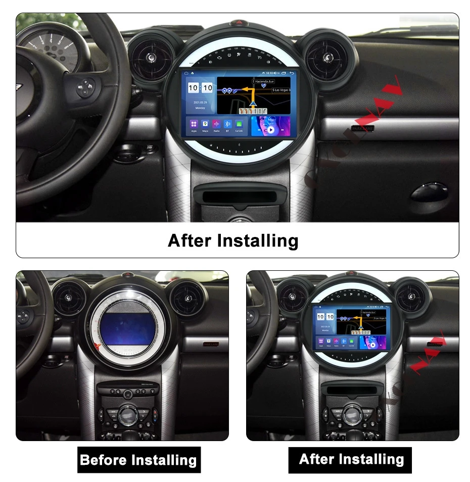 Автомобильный мультимедийный плеер на Android 11 для BMW Mini Cooper Countryman R56 R60 2010-2016, радио, GPS-навигация, видеорегистратор, головное устройство
Автомобильный мультимедийный плеер на Android 11 для BMW Mini Cooper Countryman R56 R60 2010-2016, радио, GPS-навигация, видеорегистратор, головное устройство