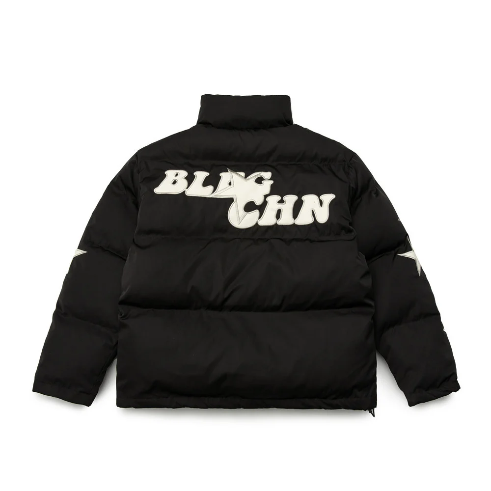 Хлопковая куртка с вышивкой в виде звездных букв, Мужская Утепленная парка на молнии с воротником-стойкой, зимнее теплое пальто для мужчин и женщин
Хлопковая куртка с вышивкой в виде звездных букв, Мужская Утепленная парка на молнии с воротником-стойкой, зимнее теплое пальто для мужчин и женщин