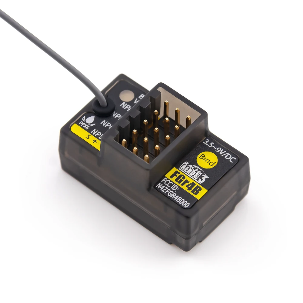 FlySky FGr4B 2,4G 4CH 3 AFHDS 3 микро мини-приемник PWM PPM i-bus S.BUS i-bus2 выход для PL18 NB4 Lite RC Car Boat
FlySky FGr4B 2,4G 4CH 3 AFHDS 3 микро мини-приемник PWM PPM i-bus S.BUS i-bus2 выход для PL18 NB4 Lite RC Car Boat
