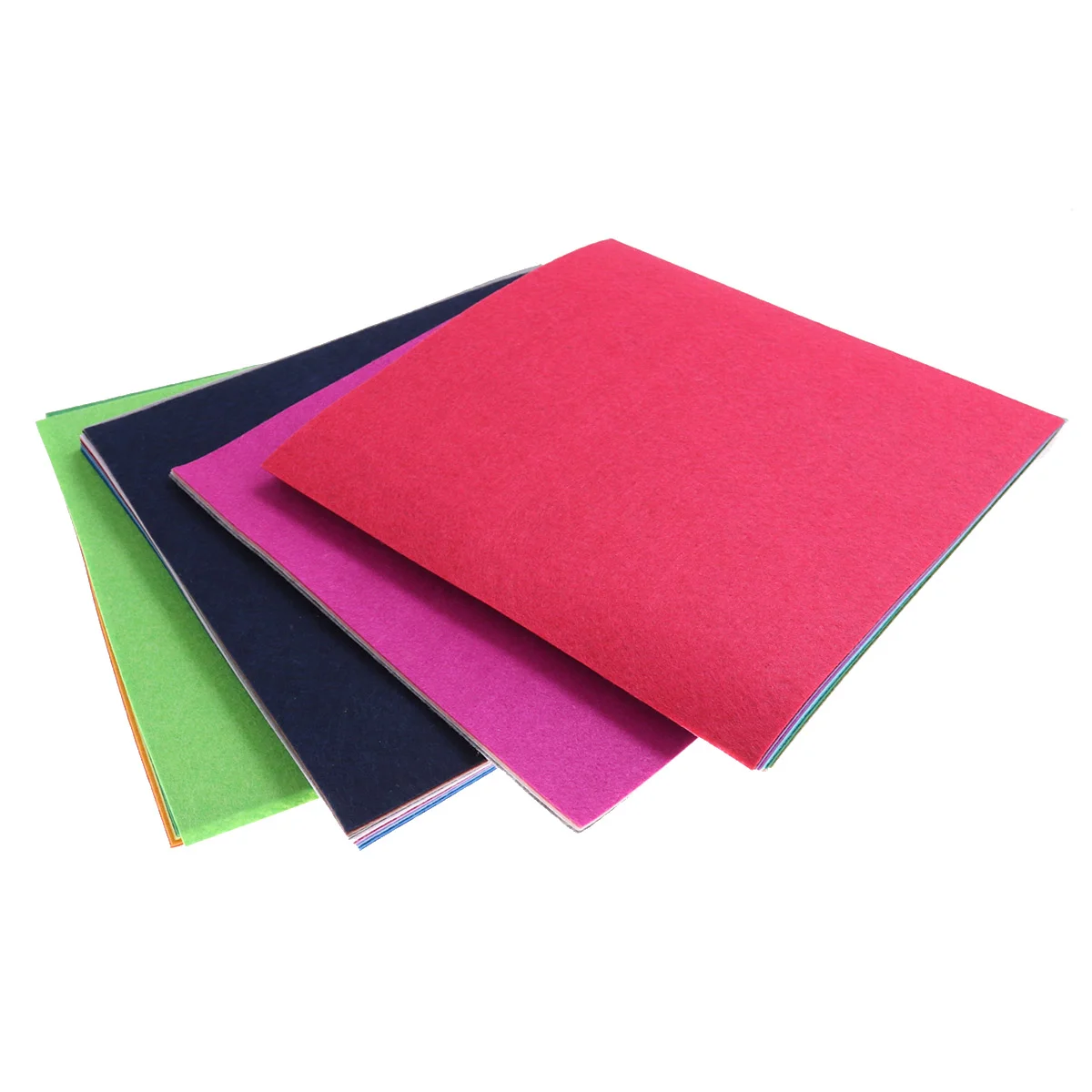 SUPVOX 40PCS 30x30cm nonwoven fabric felt sheets children diy craft sewing patchwork accessories ( random colors ) 
SUPVOX 40PCS 30x30cm nonwoven fabric felt sheets children diy craft sewing patchwork accessories ( random colors )