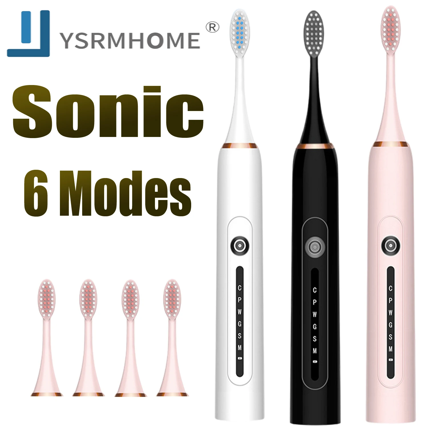 Electric Toothbrush Sonic for Adults Children,Dental Whitening Personal Oral Care Clean Replacement Tooth Brushes
Electric Toothbrush Sonic for Adults Children,Dental Whitening Personal Oral Care Clean Replacement Tooth Brushes
