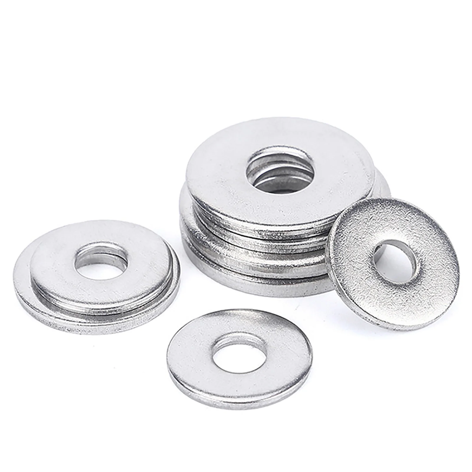 M1.6 m2 m2.5 m3 m4 m5 din 9021 gb96 A2-70 304 de aço inoxidável grande gaxeta mais larga da planície do espaçador para arruelas
M1.6 m2 m2.5 m3 m4 m5 din 9021 gb96 A2-70 304 de aço inoxidável grande gaxeta mais larga da planície do espaçador para arruelas