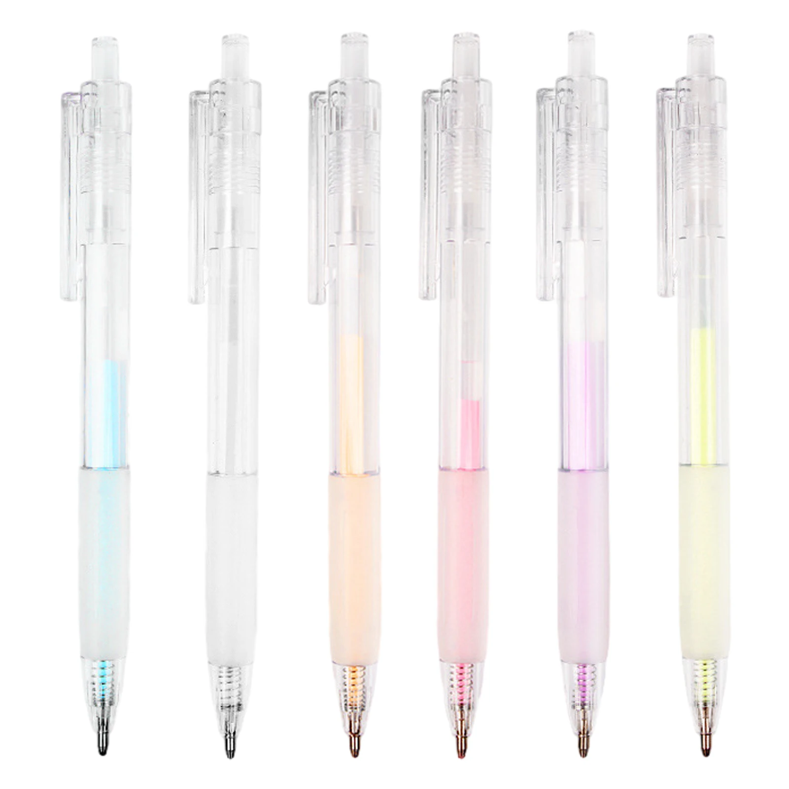 

6pcs Liquid Family Scrapbooking DIY Crafting Precise Apply Quick Dry Card Making Glue Pen Kids Friendly Ball Point Easy Control