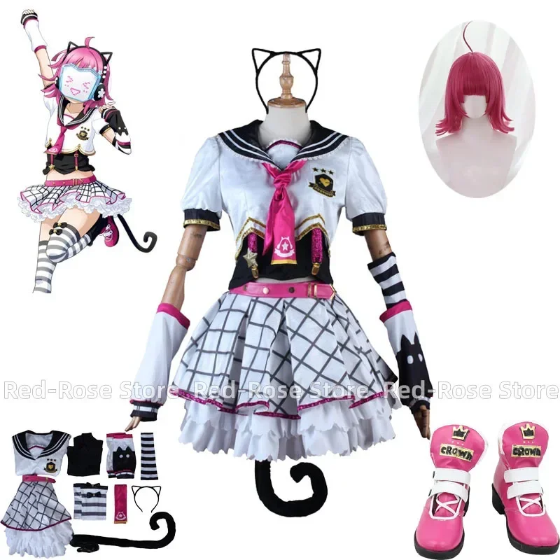 Lovelive школьный идол Tennoji Rina Косплей Карнавальный костюм парик на Хэллоуин Рождество
Lovelive школьный идол Tennoji Rina Косплей Карнавальный костюм парик на Хэллоуин Рождество