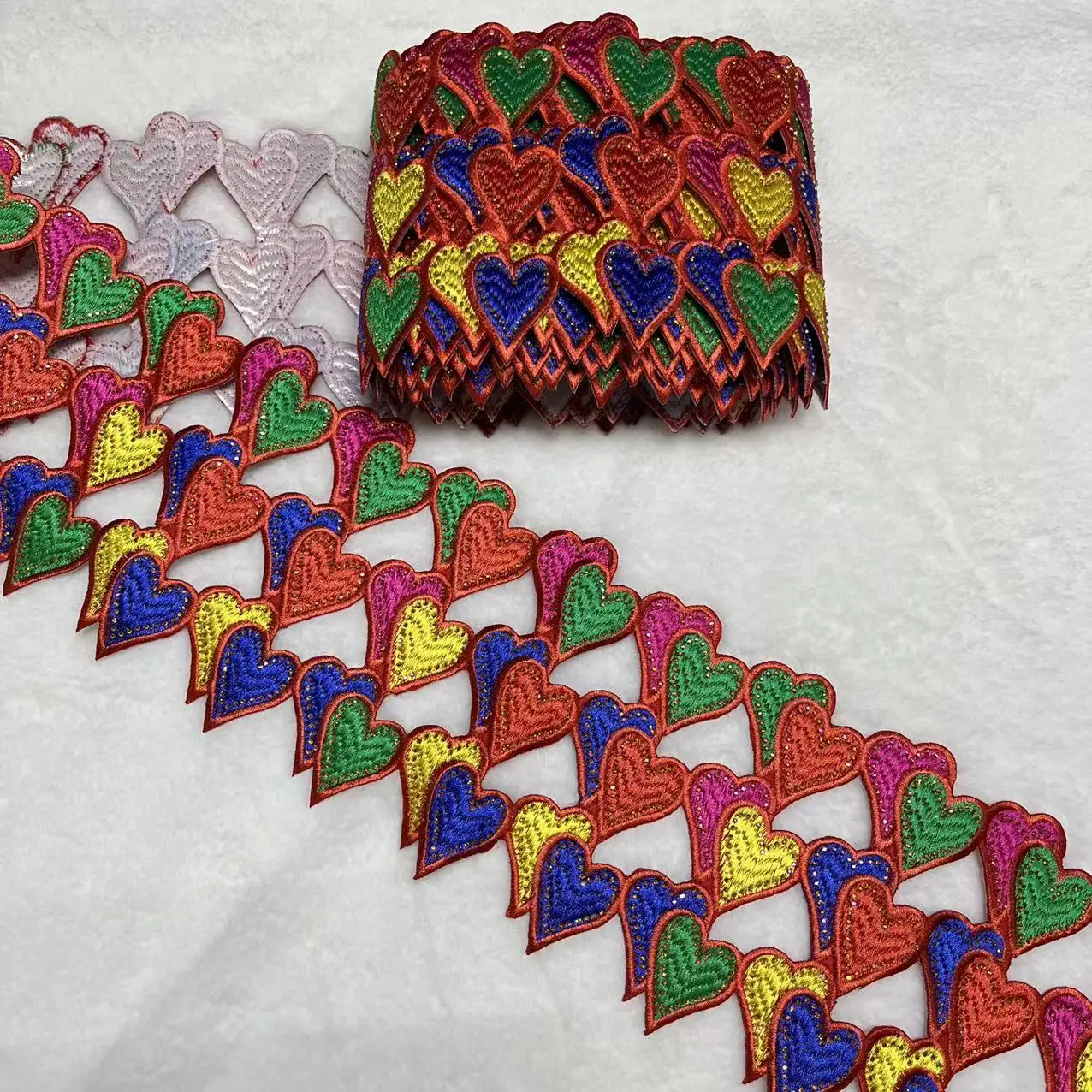 5Yards Newest Hot Selling French Lace With Stones African Tulle Cord Lace Net Embroidered For Make Clothing Materials Lace Tape
5Yards Newest Hot Selling French Lace With Stones African Tulle Cord Lace Net Embroidered For Make Clothing Materials Lace Tape