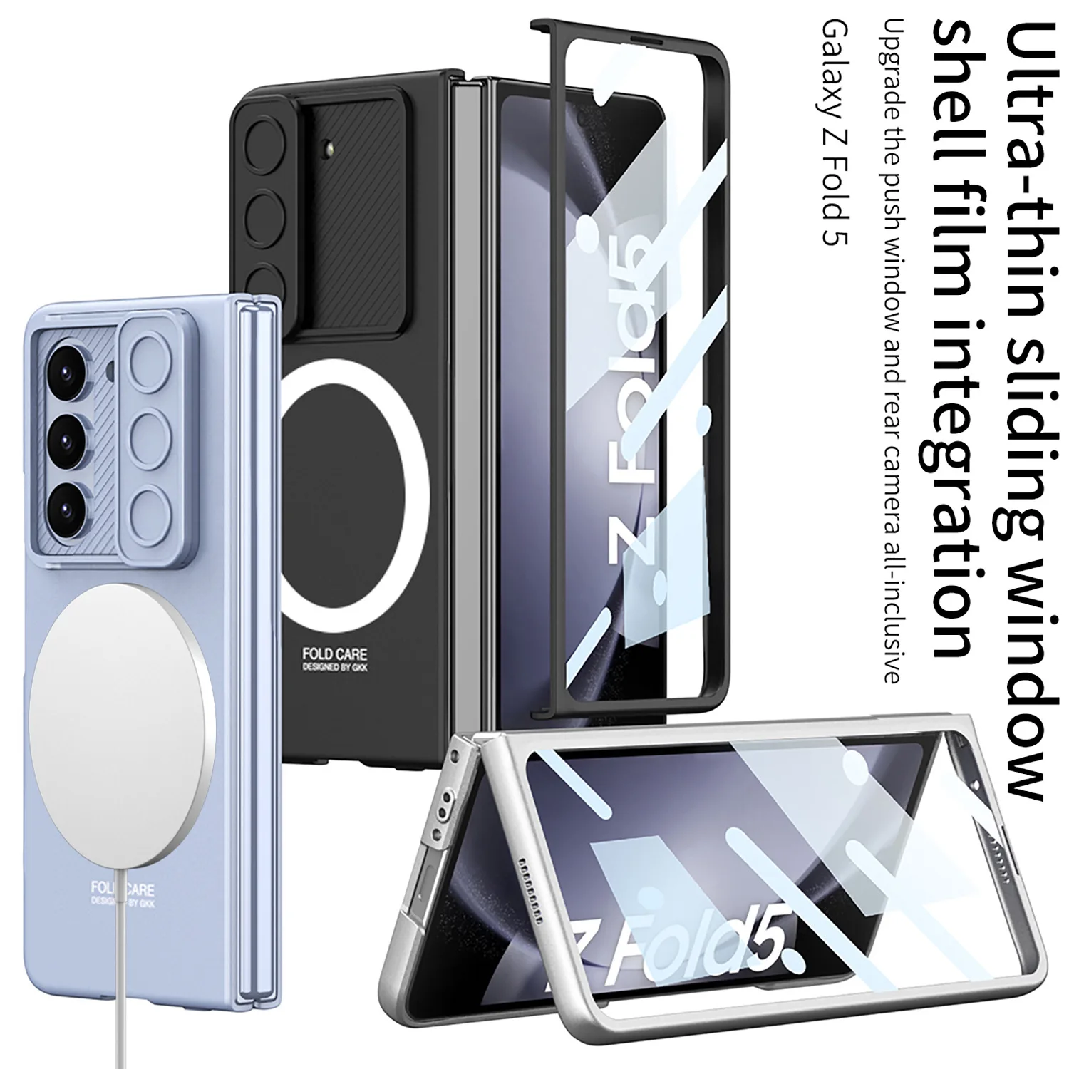 Applicable Samsung Z Fold5 mobile phone case creative ultra-thin protective case fold 5 wireless charging mobile phone case
Applicable Samsung Z Fold5 mobile phone case creative ultra-thin protective case fold 5 wireless charging mobile phone case