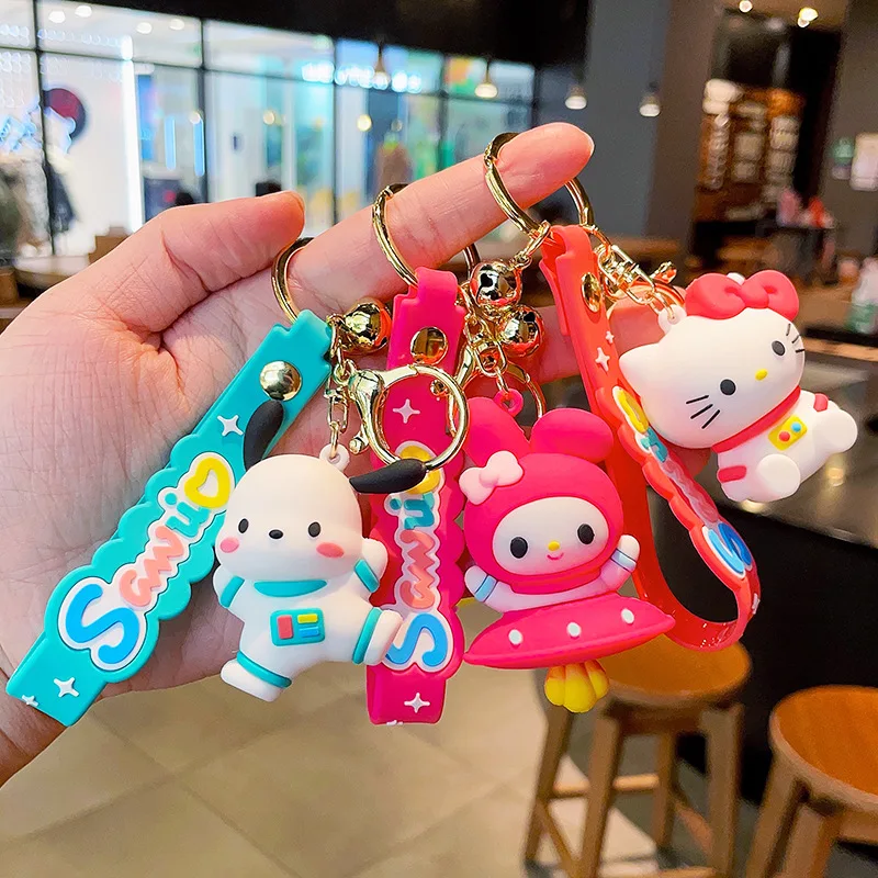 Creative Sanrio Hello Kitty Keychain Cute Cartoon Kuromi Aerospace Series Pendant Car Keyring Schoolbag Decoration Birthday Gift
Creative Sanrio Hello Kitty Keychain Cute Cartoon Kuromi Aerospace Series Pendant Car Keyring Schoolbag Decoration Birthday Gift
