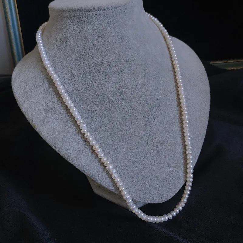 Timeless Natural 5-6mm Real White Akoya Pearl Bead High Quality 60cm Long Necklace Fine Jewelry Free Shipping
Timeless Natural 5-6mm Real White Akoya Pearl Bead High Quality 60cm Long Necklace Fine Jewelry Free Shipping