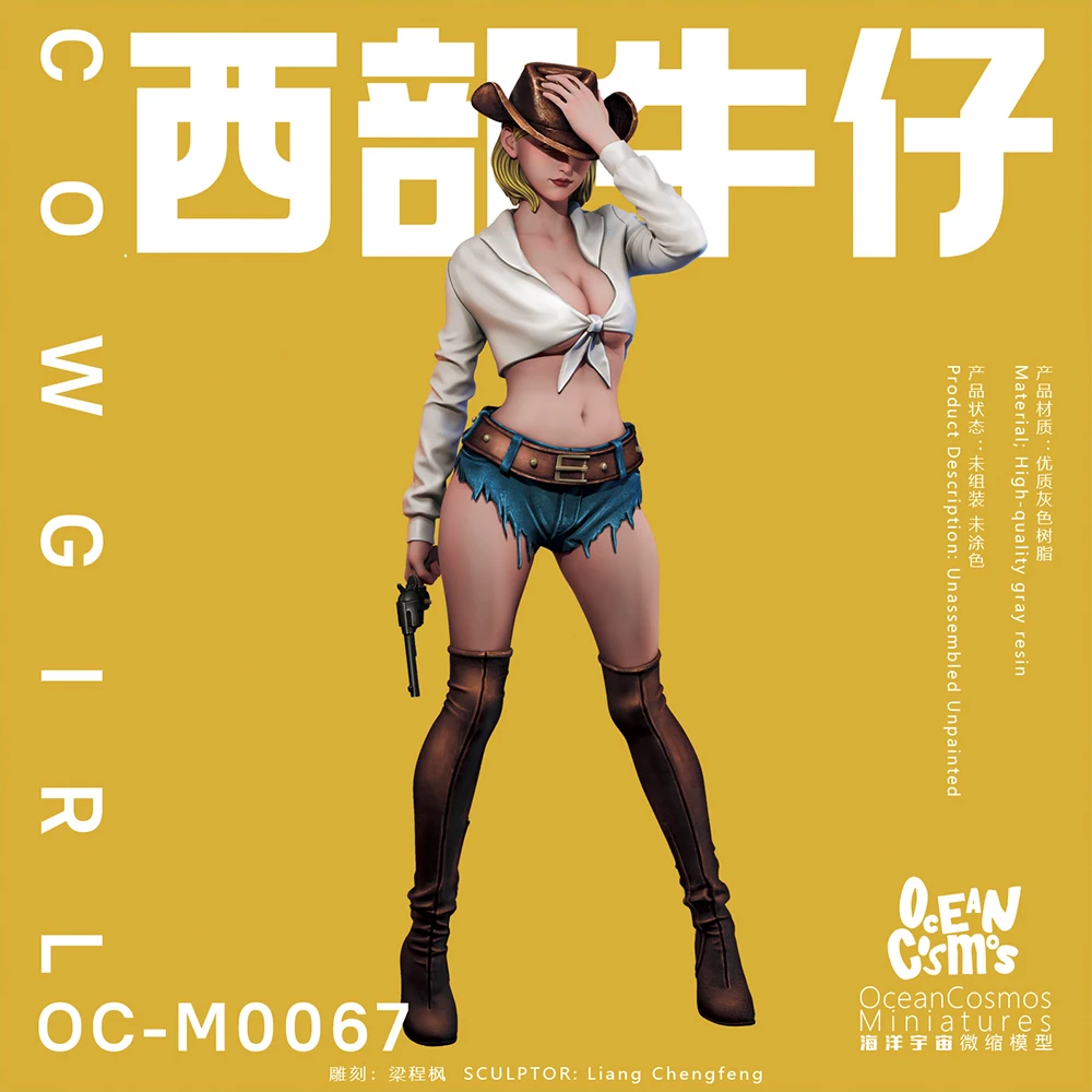 1/35 1/24 1/12 Resin Western Cowboy Girls Unpainted Miniatures Figures Model For Miniature Creative Photography Handmade Painted
1/35 1/24 1/12 Resin Western Cowboy Girls Unpainted Miniatures Figures Model For Miniature Creative Photography Handmade Painted
