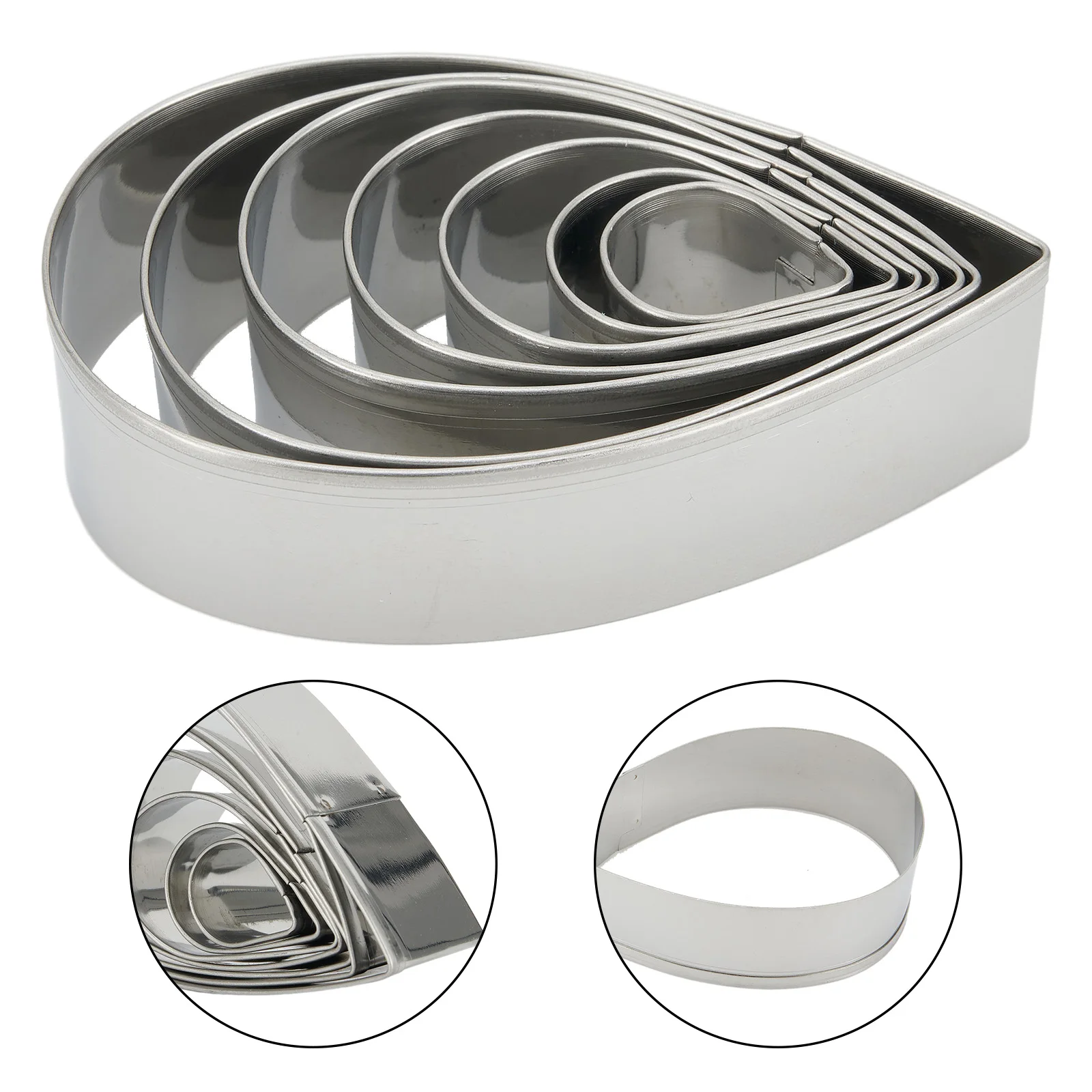 High Quality Rose Petal Cutter Cake Molds 7 Sizes Cookie Cutter Flower Decorating Pink Leaf Fondant Molds Sugar Craft
High Quality Rose Petal Cutter Cake Molds 7 Sizes Cookie Cutter Flower Decorating Pink Leaf Fondant Molds Sugar Craft