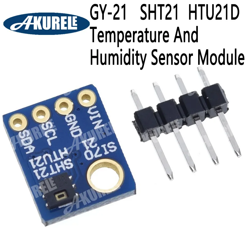 GY-21 SHT21 HTU21D Замена SI7021 модуль датчика температуры и влажности с интерфейсом I2C промышленная высокая точность для Arduino
GY-21 SHT21 HTU21D Замена SI7021 модуль датчика температуры и влажности с интерфейсом I2C промышленная высокая точность для Arduino