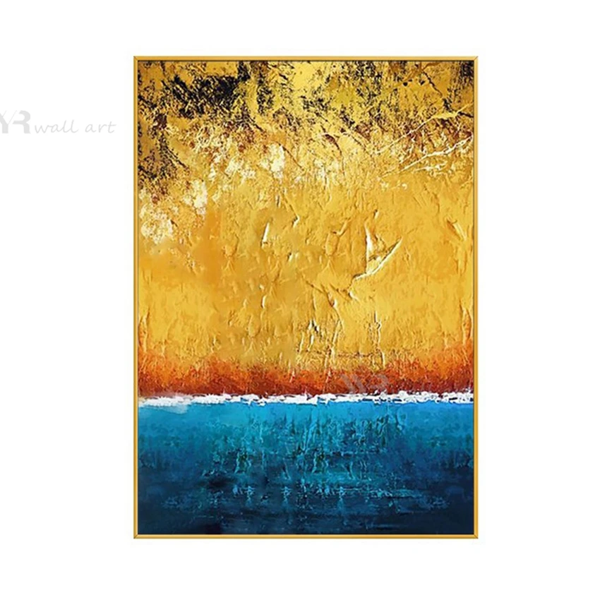 Natural scenery flowing light blue and gold murals decorative paintings hand-painted oil paintings for bedrooms dining rooms
Natural scenery flowing light blue and gold murals decorative paintings hand-painted oil paintings for bedrooms dining rooms