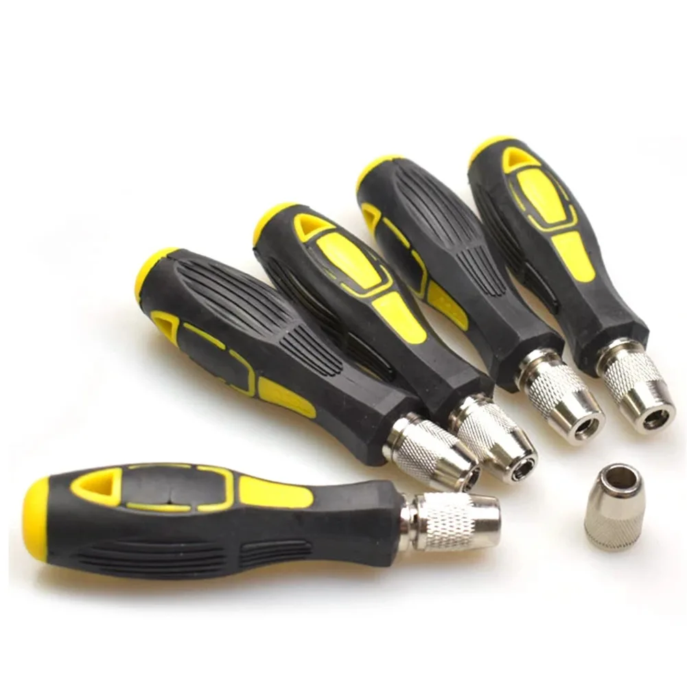 801 802 Screwdriver Bit Handle For 5mm 6mm Round Electric Screwdriver Bit Handle Ratchet Screw Driver Bit Holder Handle Tools
801 802 Screwdriver Bit Handle For 5mm 6mm Round Electric Screwdriver Bit Handle Ratchet Screw Driver Bit Holder Handle Tools