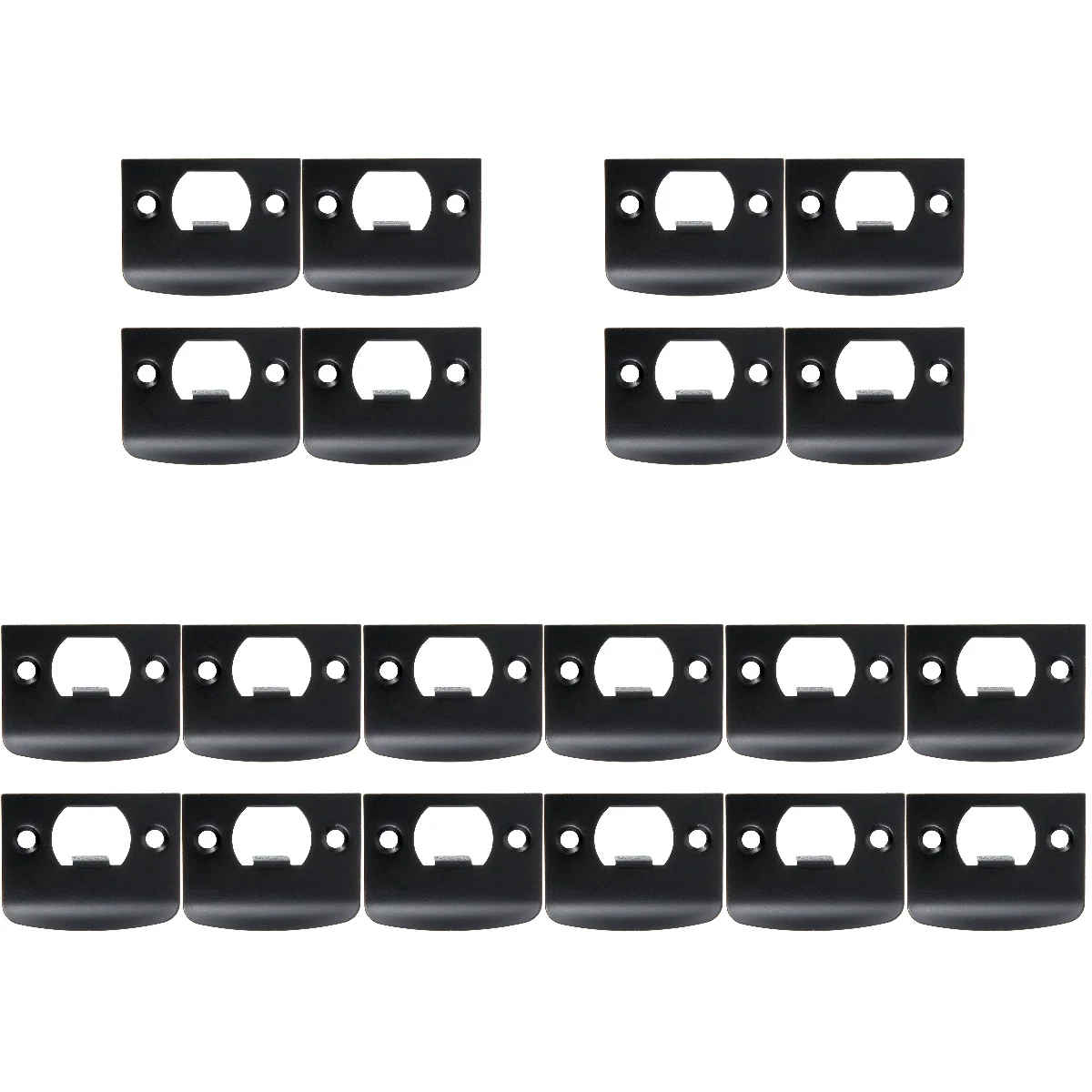20 pcs Deadbolt Strike Plate Stainless Steel Deadbolt Covers Door Reinforcement Kit
20 pcs Deadbolt Strike Plate Stainless Steel Deadbolt Covers Door Reinforcement Kit