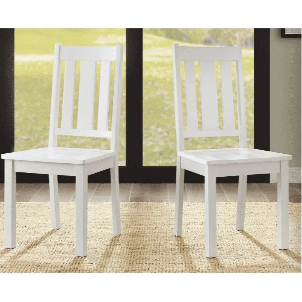 Bankston Wood Dining Chair, Set of 2, White, Indoor balcony furniture garden chair
Bankston Wood Dining Chair, Set of 2, White, Indoor balcony furniture garden chair