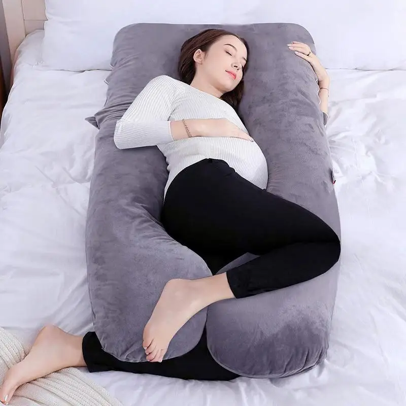 U-Shape Side Sleeper Maternity Full Body Pillow for Adults Flexible Pregnancy Pillow for Lactation Sleeping Support accessory
U-Shape Side Sleeper Maternity Full Body Pillow for Adults Flexible Pregnancy Pillow for Lactation Sleeping Support accessory