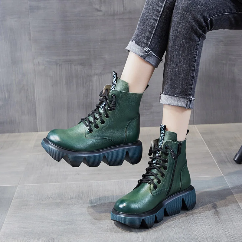 5cm British Genuine Leather Retro Designer Luxury Authentic Hollow Platform ZIP Women Summer Ankle Boots Fashion Ladies Shoes
5cm British Genuine Leather Retro Designer Luxury Authentic Hollow Platform ZIP Women Summer Ankle Boots Fashion Ladies Shoes