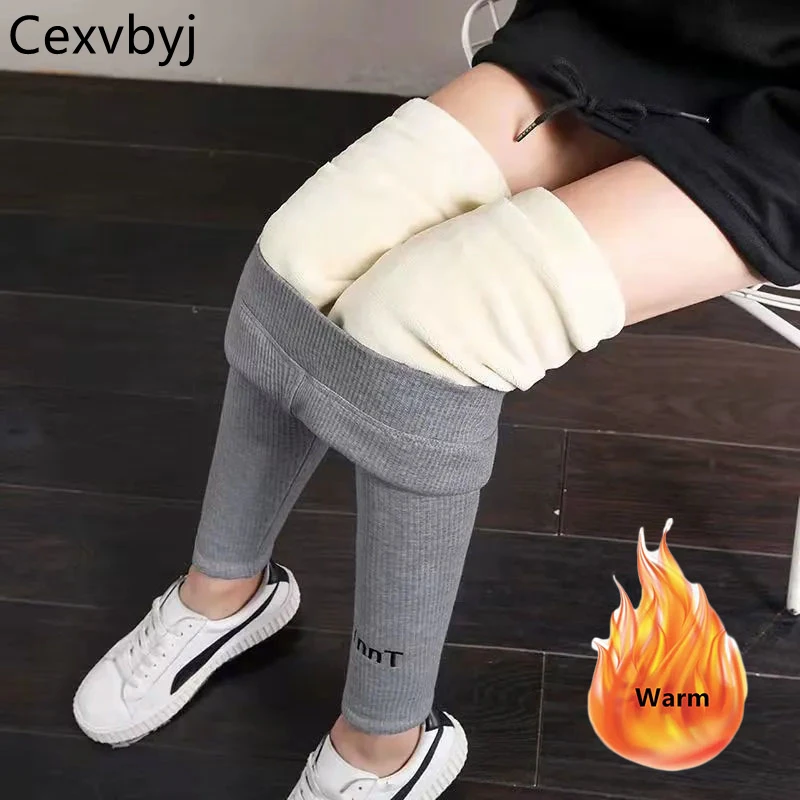 Winter Thicken Lambwool Leggings High Waist Embroidery Letter Casual Ankle-Length Pants Plus Velvet Warm Stretch Legging Women
Winter Thicken Lambwool Leggings High Waist Embroidery Letter Casual Ankle-Length Pants Plus Velvet Warm Stretch Legging Women