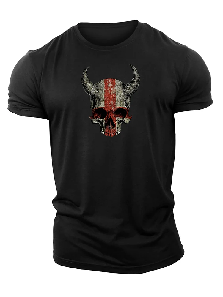 3D Print Devil Skull EN Gym T-Shirt High Quality Cotton Men's Short Sleeves Daily Casual Top Muscle Man Tough Guy Workout Tshirt
3D Print Devil Skull EN Gym T-Shirt High Quality Cotton Men's Short Sleeves Daily Casual Top Muscle Man Tough Guy Workout Tshirt