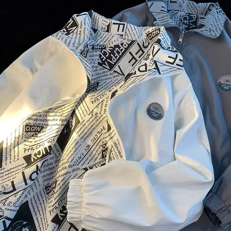 Women Wearing Coats on Both Sides Ins Tide Design Sense Niche Lazy Wind Loose Jacket Oversize Korean Baseball Uniform Coat Women
Women Wearing Coats on Both Sides Ins Tide Design Sense Niche Lazy Wind Loose Jacket Oversize Korean Baseball Uniform Coat Women