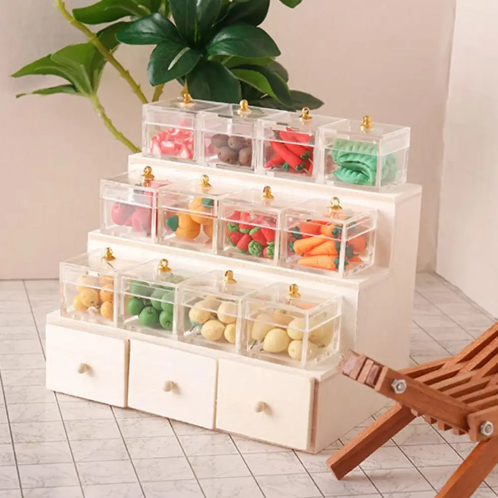 Dollhouse Display Shelf Charming 1 12 Dollhouse Miniature Supermarket Display Shelves Food Candy Drink Accessories for Doll
Dollhouse Display Shelf Charming 1 12 Dollhouse Miniature Supermarket Display Shelves Food Candy Drink Accessories for Doll
