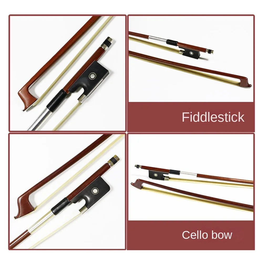 

Профессиональный лук для скрипки из Бразилии 1/2, прочный лук для скрипки, музыкальные инструменты, портативный лук для обучения