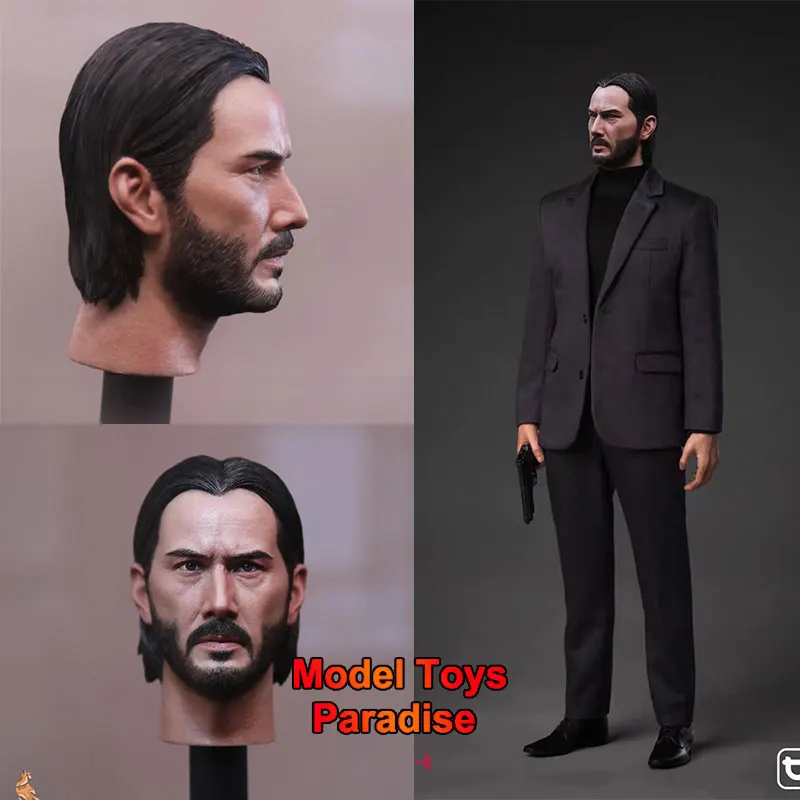 TM015 2Style 1/6 Men Soldier John Wick Head Sculpt Killer Keanu Reeves Head Carving Fit 12inch Action Figure Body
TM015 2Style 1/6 Men Soldier John Wick Head Sculpt Killer Keanu Reeves Head Carving Fit 12inch Action Figure Body