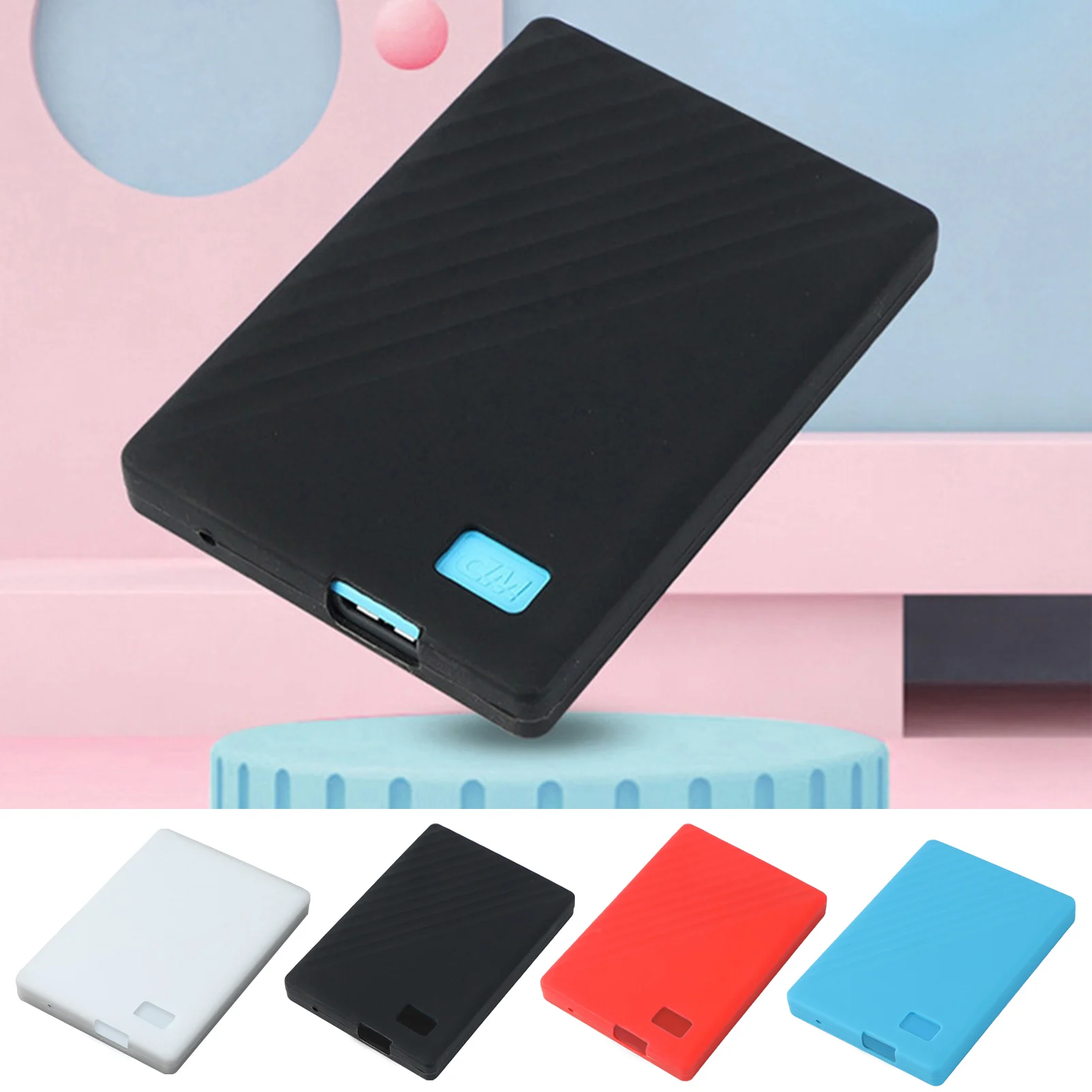 Силиконовый защитный чехол для жесткого диска WD Western Digital My Passport 4T 5T
Силиконовый защитный чехол для жесткого диска WD Western Digital My Passport 4T 5T
