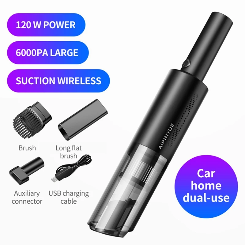 Wireless Car Vacuum Cleaner Cordless Handheld Auto Vacuum Home & Car Dual Use Mini Vacuum Cleaner Wireless Vacuum
Wireless Car Vacuum Cleaner Cordless Handheld Auto Vacuum Home & Car Dual Use Mini Vacuum Cleaner Wireless Vacuum