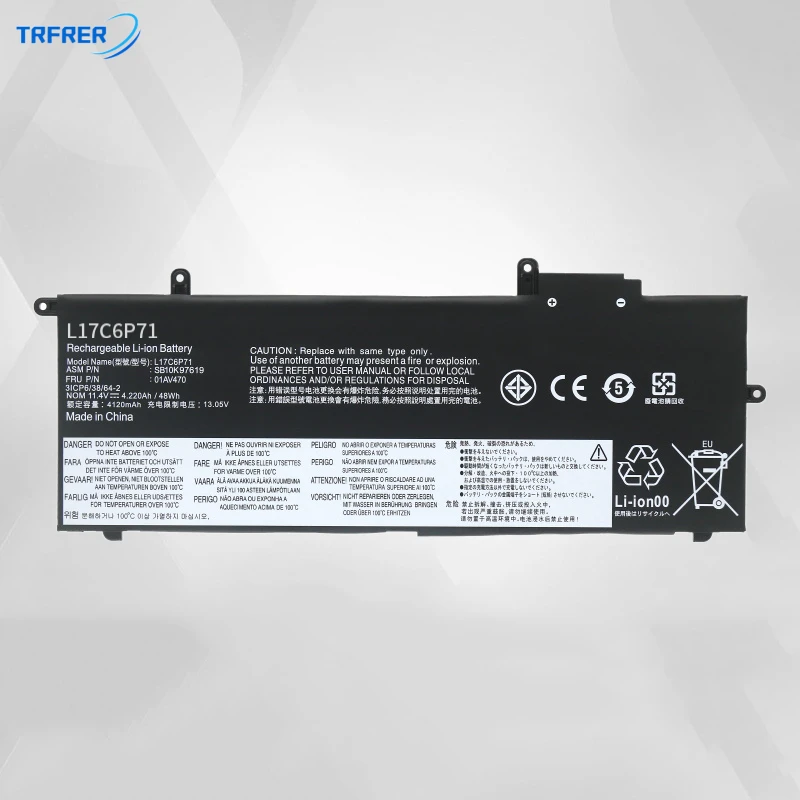 Аккумулятор для ноутбука Lenovo ThinkPad X280 TP00093A L17M6P71 L17L6P71 01AV470 01AV471 01AV472 SB10K97618
Аккумулятор для ноутбука Lenovo ThinkPad X280 TP00093A L17M6P71 L17L6P71 01AV470 01AV471 01AV472 SB10K97618