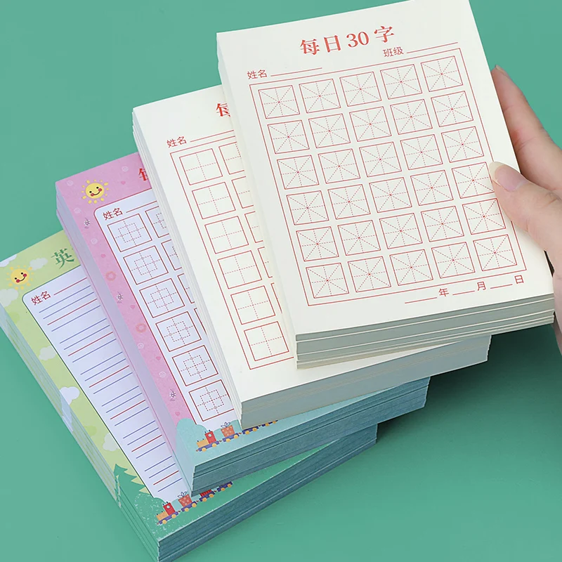 New 100pcs/Set Pen Calligraphy Paper Chinese Character Writing Grid Rice Square Exercise Book For Beginner For Chinese Practice
New 100pcs/Set Pen Calligraphy Paper Chinese Character Writing Grid Rice Square Exercise Book For Beginner For Chinese Practice
