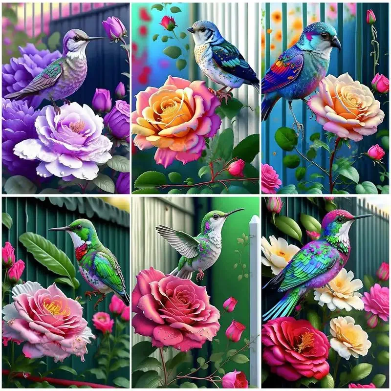 579569 Paint By Numbers With Frame Birds Flower Color Markers Handicraft Handiwork Art Paint Kit Living Room Decoration Wall
579569 Paint By Numbers With Frame Birds Flower Color Markers Handicraft Handiwork Art Paint Kit Living Room Decoration Wall