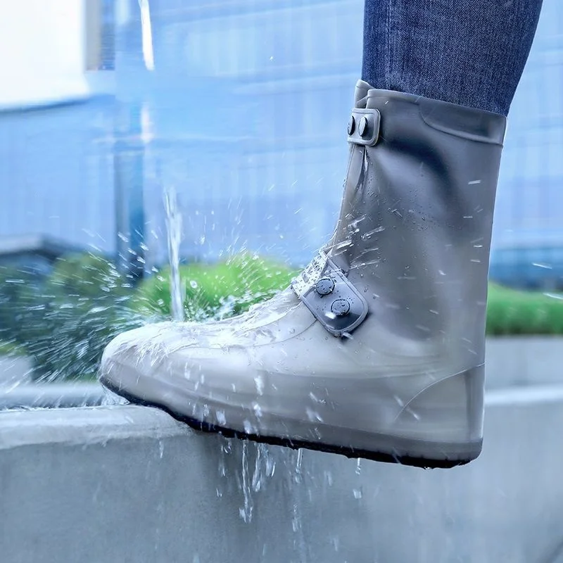 Waterproof Shoe Cover for Both Men and Women Thickening Anti-slip Rain Waterproof Shoe Cover Washable Wear-resistant Rain Boots
Waterproof Shoe Cover for Both Men and Women Thickening Anti-slip Rain Waterproof Shoe Cover Washable Wear-resistant Rain Boots