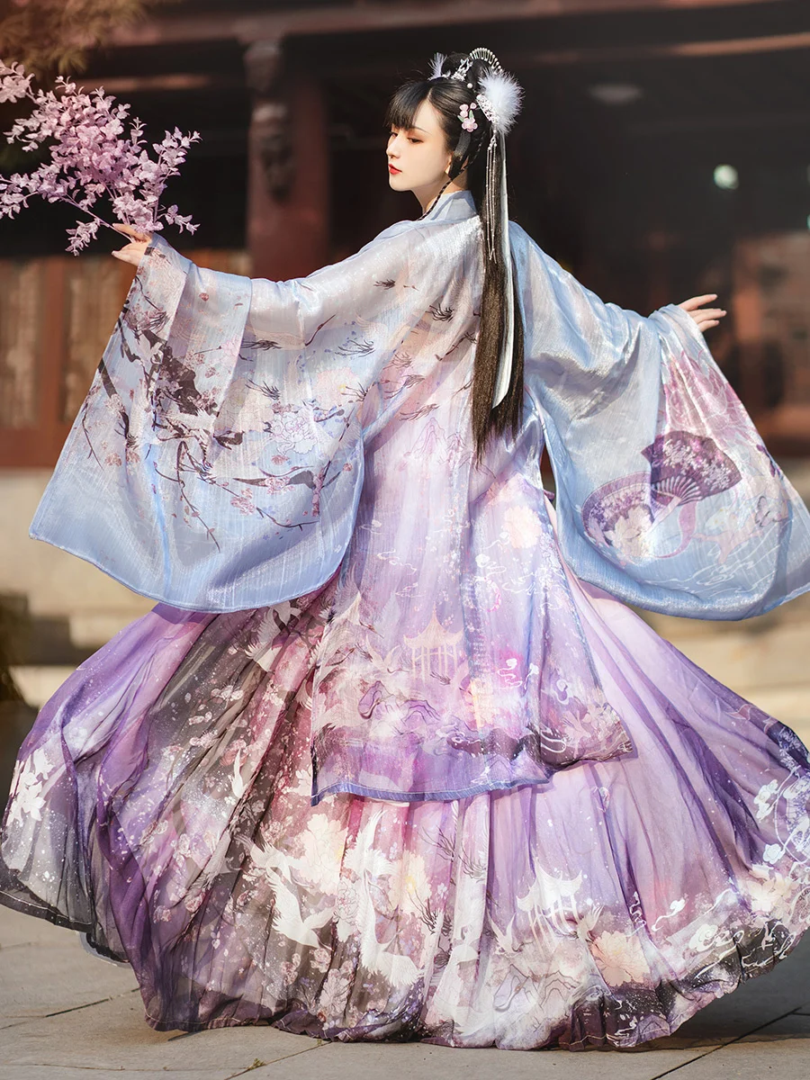 Purple Chinese Traditional Hanfu Costume Woman Ancient Fairy Dress Lady Elegance Han Dynasty Cosplay Clothing Stage
Purple Chinese Traditional Hanfu Costume Woman Ancient Fairy Dress Lady Elegance Han Dynasty Cosplay Clothing Stage