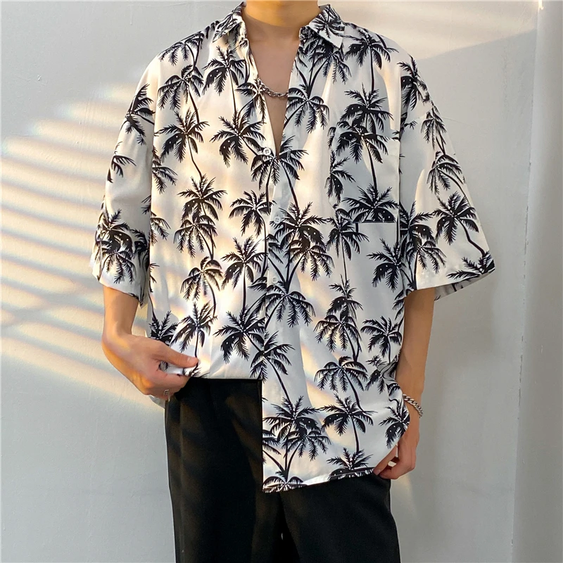 Men's Beach Stretchy Casual Floral Print Shirts Without Pocket Wrinkle Free Soft Short Sleeve Standard-fit Striped Shirt B257
Men's Beach Stretchy Casual Floral Print Shirts Without Pocket Wrinkle Free Soft Short Sleeve Standard-fit Striped Shirt B257