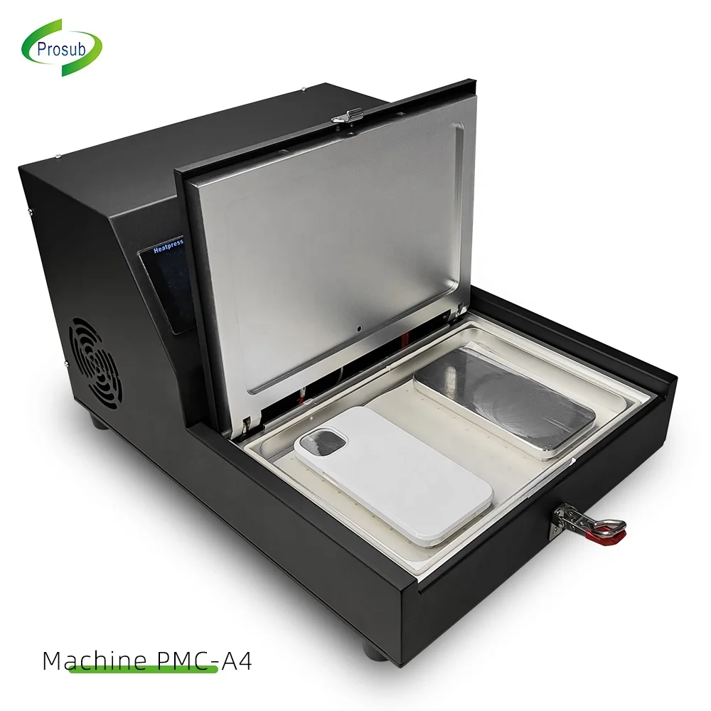 

Prosub A4 Film 3D Vacuum Heat Press Machines Coated Phone Case Printing Sublimation Machine PMC-A4